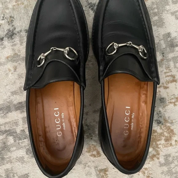 GUCCI Horsebit Loafers Black - Picture 3 of 15
